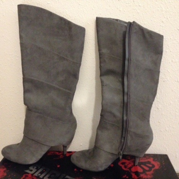 fergalicious grey boots